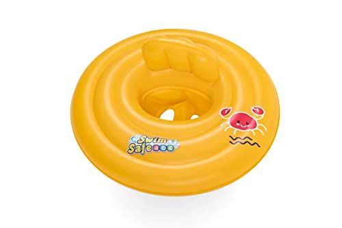 Bestway 3-Ring Inflatable Baby Boat Float for Toddlers Boys and Girls, Ages 0-12 Months