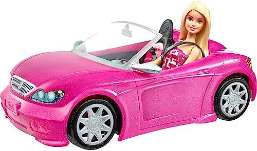 Barbie Convertible and Doll Pack