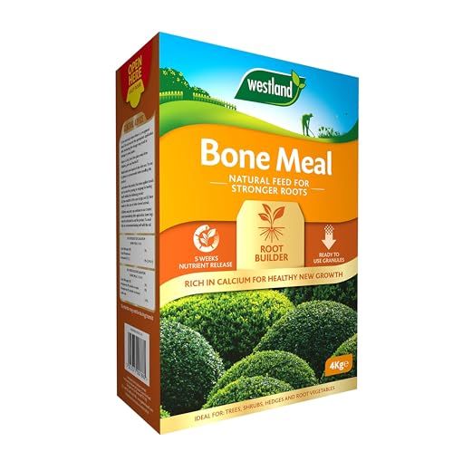 Bone Meal Plant Feed Fertiliser 4kg with Topline Card