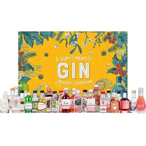 Gin Advent Calendar by Blue Tree Gifts, 24 x 50ml