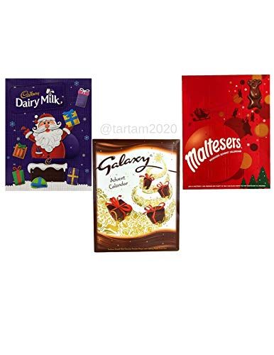 Bundle of Cadbury, Maltesers and Galaxy Advent Calendars