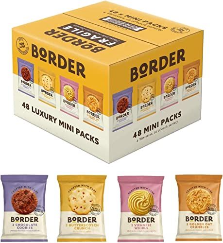 Border 4 Varieties Crafted Biscuits 48 with Topline Card