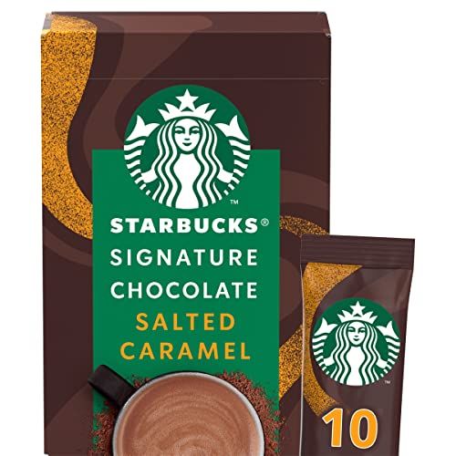 Starbucks Signature Salted Caramel Hot Chocolate Sachets 10 X 20g