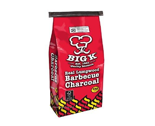 Big K Real Lumpwood Barbecue Charcoal 5kg BBQ Grill Open Fire Outdoor Cooking