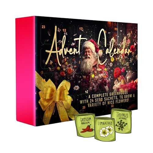 Flower Seeds & Greenhouse Advent Calendar