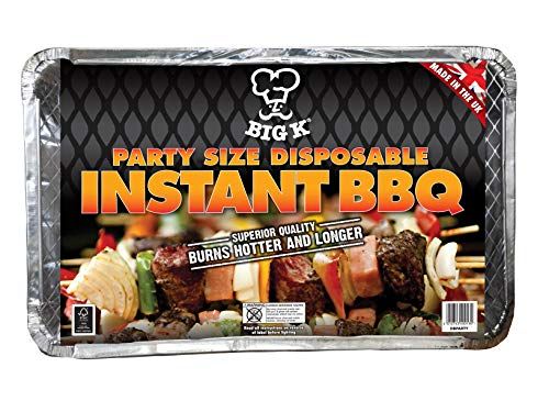 Big K All in One BBQ Party Size FSC, 1x Disposable Instant BBQ XL Party Size