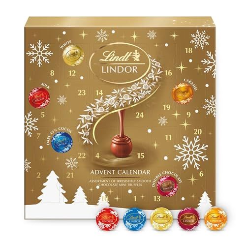 Lindt Gold Pack of 1 x 109g Mini Truffles with Topline Card