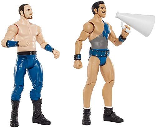 WWE Universe DJR95 Series 41 Battle Pack 2 Figures the Vaude Villains Simon Gotch and Aiden English