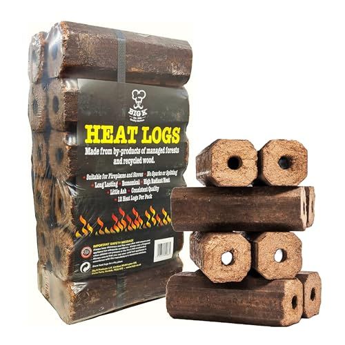 Big K 12 Heat Logs + Topline Card