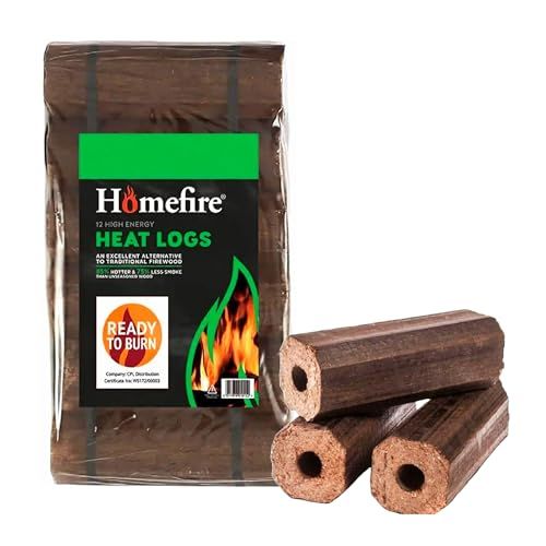 Homefire 12 Heat Logs + Topline Card