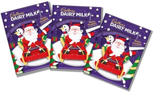 Cadbury Pack of 3x90g Advent Calendar with Topline Card