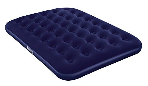 Bestway Airbeds Camping Mattress with Electric Pump and Travel Bag, Blue, Double