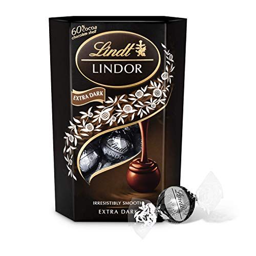 Lindt Lindor Milk Chocolate Truffles Box - Approx 16 balls, 200 g - Chocolate Truffles with a Smooth Melting Filling - Gift Present - for Him and Her - Easter, Birthday, Congratulations, Thank you