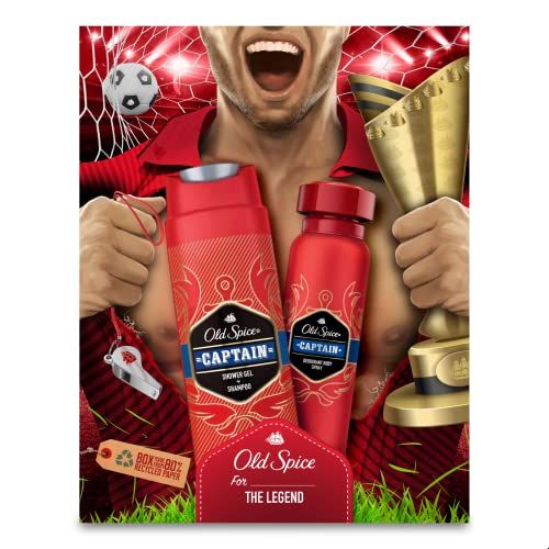 OLD SPICE G/SET FOOTBALLER B/S & S/G 30/08/24(D)