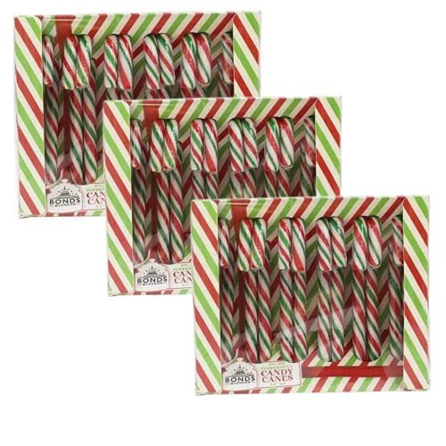 Candy Canes (3 x 12 Pack) - Peppermint Flavoured Candy Cane