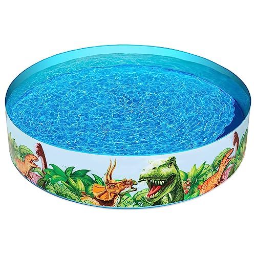 Bestway BW55022 Dinosaurous Fill 'N Fun Kiddie Paddling Pool, 1.83 m x 38 cm