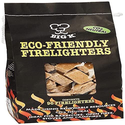 96 Eco-Friendly Firelighters - FSC Recycled 100%