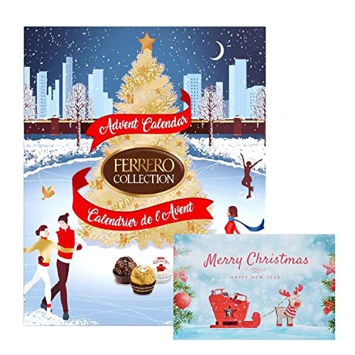 Ferrero Rocher Advent Calendar 271g with Topline Card.