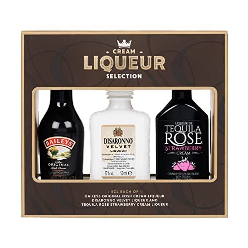 Cream Liqueur Selection (3x5cl) by Blue Tree Gifts